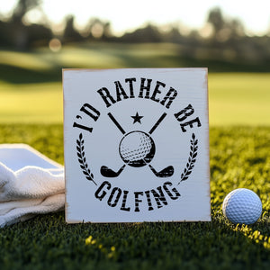 I'd Rather Be Golfing Stencil 3pk-Fathers Day-Essential Stencil