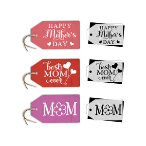 Mother's Day Mini Tags 3.5x6 3pk-Mother's Day-Essential Stencil