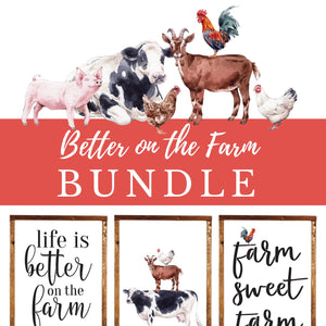 Better on the Farm Bundle-Essential Stencil