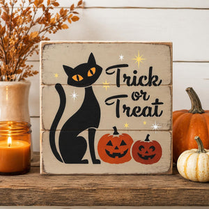 Mid-Century Halloween Stencil Set