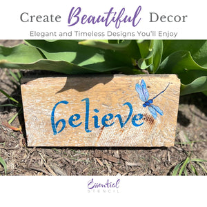 Love. Smile. Believe. Hope Stencil Set (4pk)-Collaboration Bundle-Essential Stencil