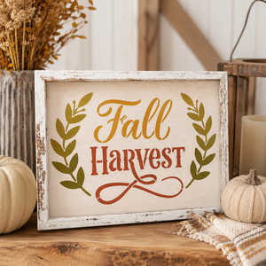 Welcome Autumn Stencil Set