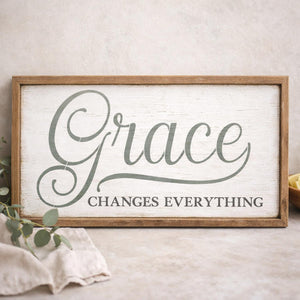 Grace Changes Everything Stencil-Scripture-Essential Stencil