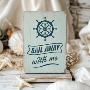 Sail Away Stencil Set (2pk)-Coastal-Essential Stencil