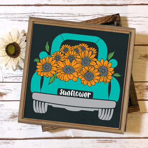 Sunflower Seed Co and Truck Stencil Set (2pk)-Summer-Essential Stencil