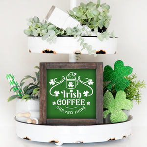 Irish Coffee Mini Sign Stencils (3 Pack)-St. Patricks Day-Essential Stencil