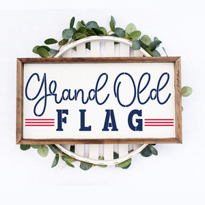 Grand Old Flag Stencil-Patriotic-Essential Stencil