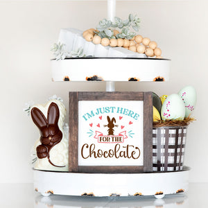 Chocolate Bunny Mini Stencil (6pk)-Spring-Essential Stencil