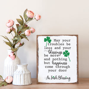 Irish Blessing & Happiness Stencil-St. Patricks Day-Essential Stencil