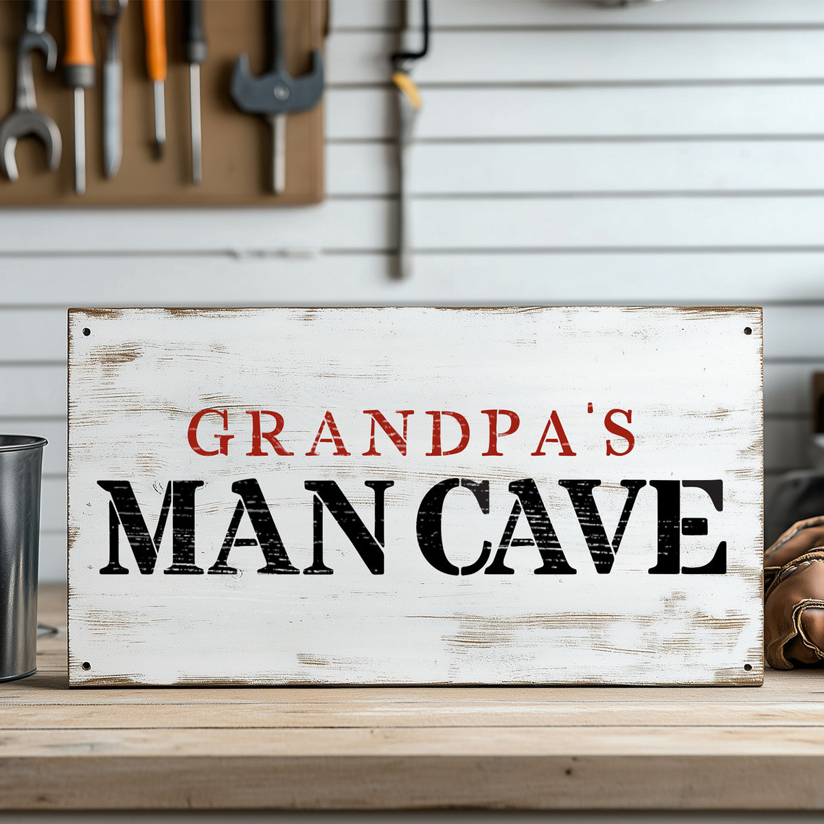 Man Cave Stencil Set-Fathers Day-Essential Stencil