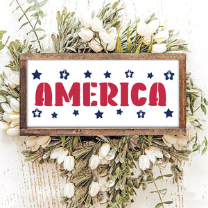Liberty. America. Freedom Stencil Set (3 Pack)-Patriotic-Essential Stencil