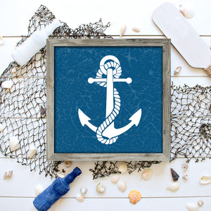 Anchor 12x12 Stencil-Summer-Essential Stencil