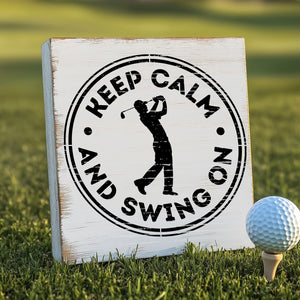 I'd Rather Be Golfing Stencil 3pk-Fathers Day-Essential Stencil