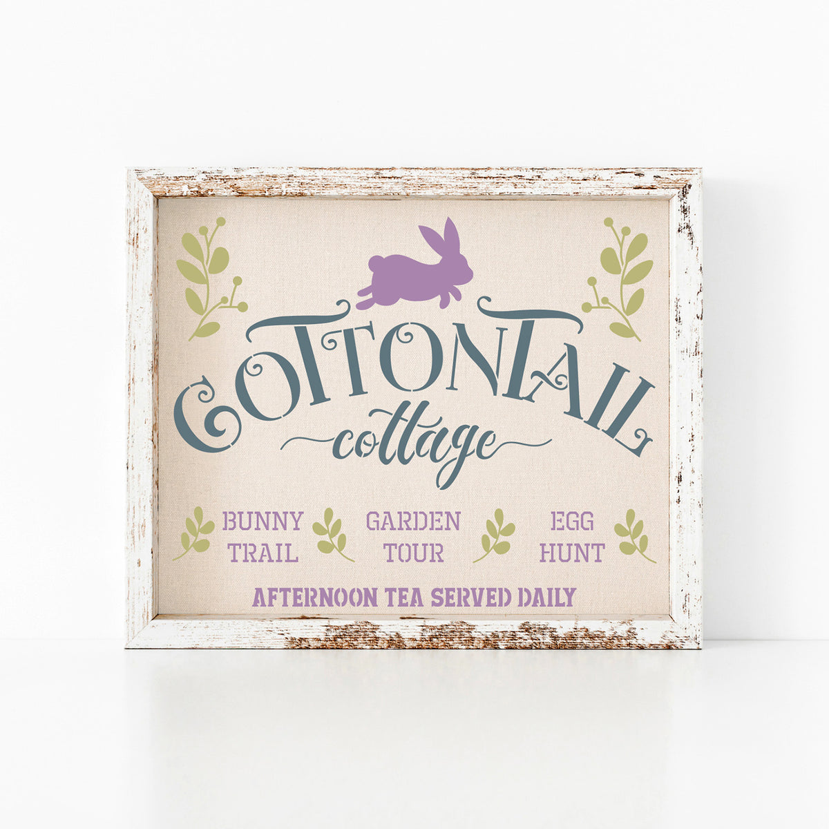 Cottontail Cottage 12x10-Spring-Essential Stencil