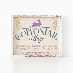 Cottontail Cottage 12x10-Spring-Essential Stencil