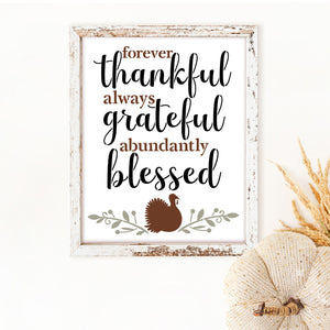 Abundantly Blessed Stencil Set (2pk)-Fall-Essential Stencil