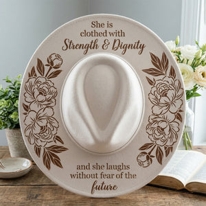 Strength & Dignity-Hat Stencil-Essential Stencil