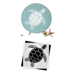 Sea Turtle Stencil-Coastal-Essential Stencil