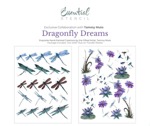 Tammy Muto's Dragonfly Dreams Bundle-Collaboration Bundle-Essential Stencil