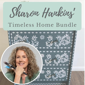 Sharon Hankins Timeless Home Stencil Bundle-Collaboration-Essential Stencil