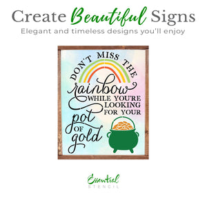 St. Patrick's Day Proverb 8x10 Stencil-St. Patricks Day-Essential Stencil