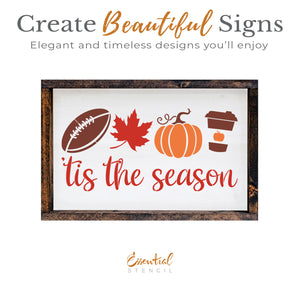 Tis' the season Stencil-Fall-Essential Stencil