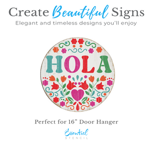 Hola Door Hanger