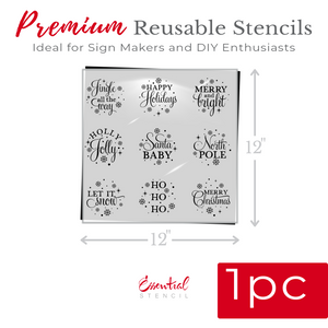 Ambassador Early Access - Christmas 2026 Stencil Bundle-Essential Stencil