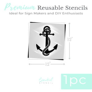 Anchor 12x12 Stencil-Summer-Essential Stencil