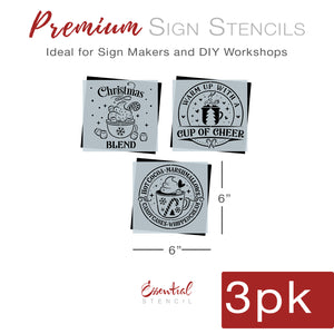 Christmas Blend Stencil Set-Christmas-Essential Stencil