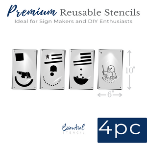Patriotic 2026 Stencil Bundle-Patriotic-Essential Stencil