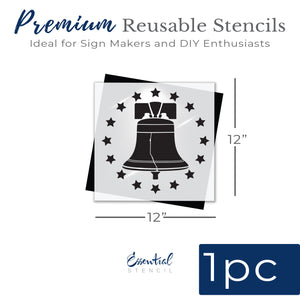 Liberty Bell Door Hanger Stencil-Patriotic-Essential Stencil