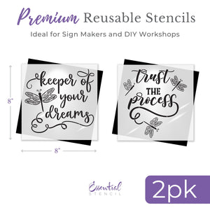 Tammy Muto's Dragonfly Dreams Bundle-Collaboration Bundle-Essential Stencil