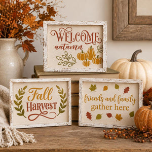 Welcome Autumn Stencil Set-Fall-Essential Stencil