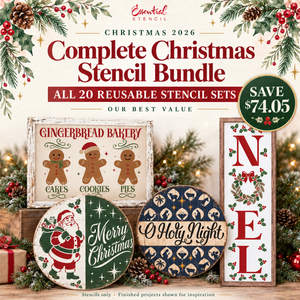 Christmas 2026 Complete Stencil Bundle