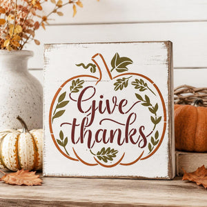 Give Thanks Mini Stencil Set-Fall-Essential Stencil