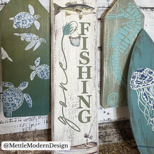 Gone Fishing-Stencils & Die Cuts-Essential Stencil