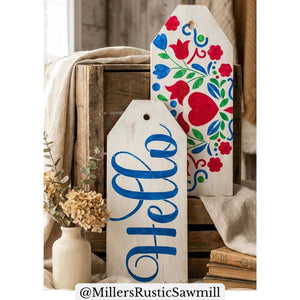 Hola Door Hanger-Home-Essential Stencil