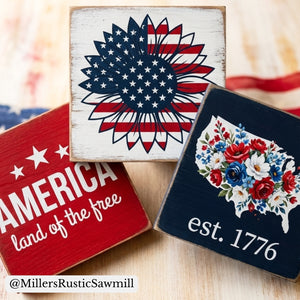 Women Veteran Mini Sign Stencils (6 Pack)-Patriotic-Essential Stencil