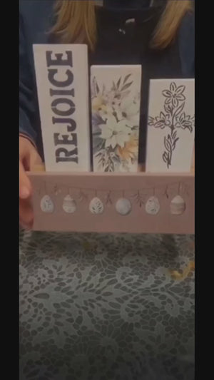 Easter Blessings Rub-on Transfer Set