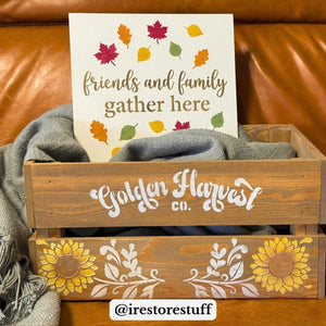 Golden Harvest Co. Stencil Set-Fall-Essential Stencil