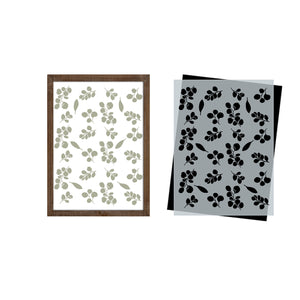 Eucalyptus Pattern-Pattern-Essential Stencil