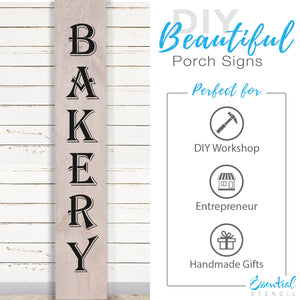 DIY reusable rustic farmhouse five inch Algerian letter set, 5in shadow font alphabet letter set, DIY farmhouse porch sign stencils