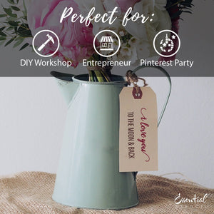 Be My Valentine Mini Tag Stencil Set (3 Pack)-Valentine-Essential Stencil