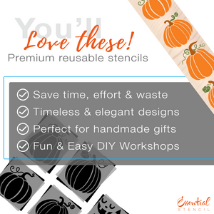 DIY reversible fall and halloween porch leaner sign stencils, stacked pumpkins stencil, jack o lantern stencils, pumpkin faces stencils, pumpkin vines stencils, DIY 4ft vertical fall porch sign, fall front door decor, front porch fall decor, Halloween front door decor, diy halloween decorations