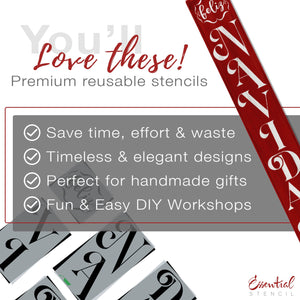 DIY reusable feliz navidad vertical porch leaner sign stencil, spanish christmas sign stencils, 5ft porch leaner, Christmas stencils for painting wood signs, vertical spaniish porch signs, spanish front door decor