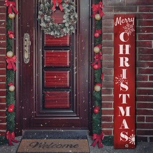 Merry Christmas PorchSign Stencil