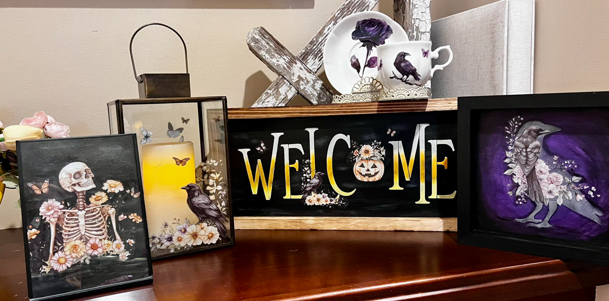 5 Halloween DIYs with Rub-On Transfers