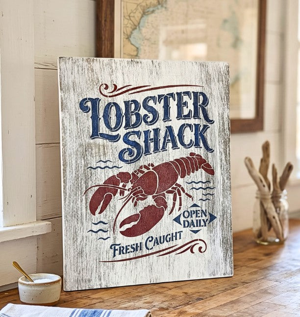 Make Waves with This DIY Vintage Lobster Shack Sign!