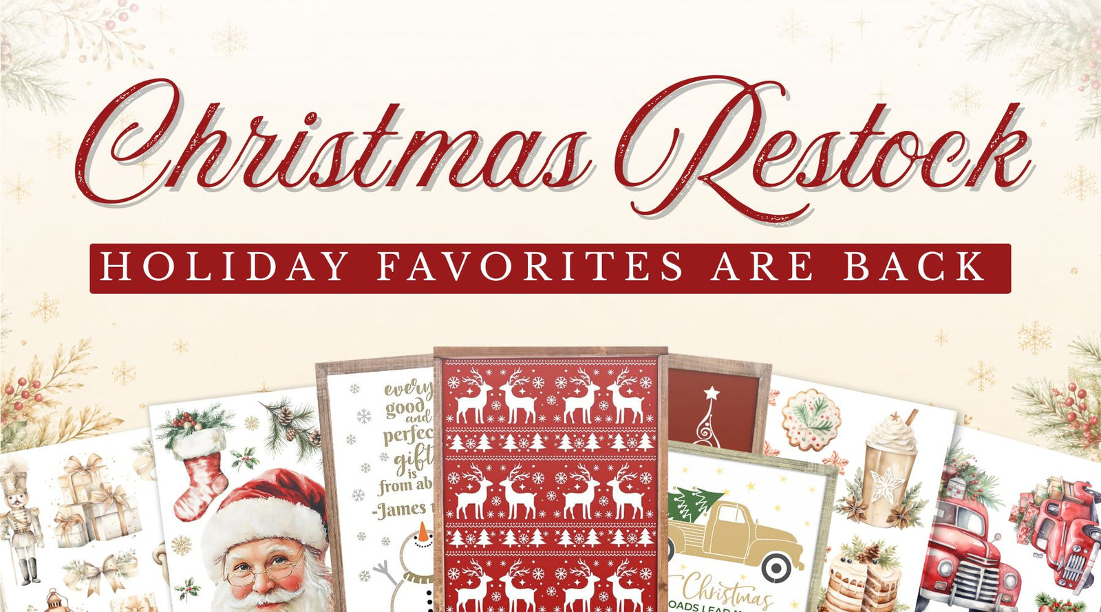 Christmas Restocks